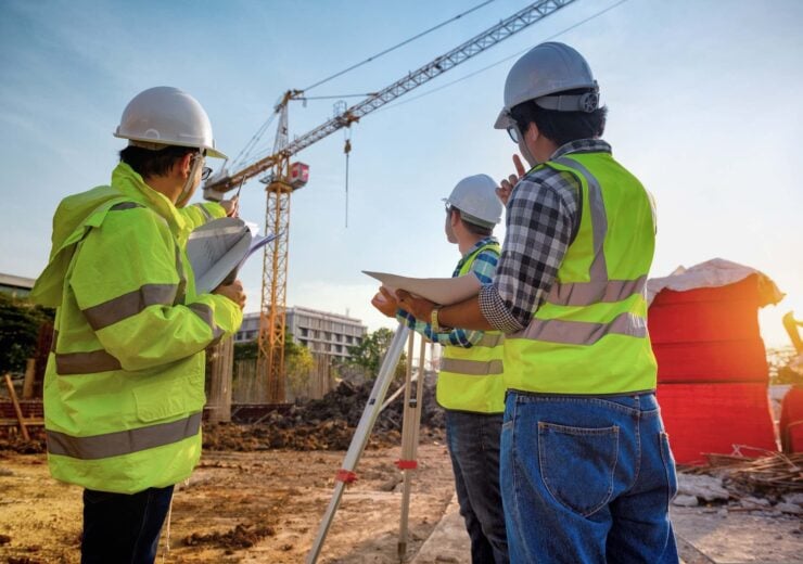 Construction,Engineers,Discussion,With,Architects,At,Construction,Site,Or,Building
